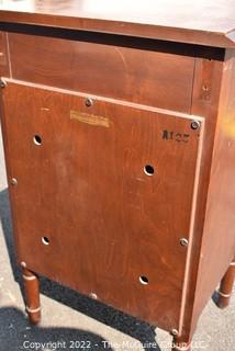 Vintage Wood Radio or  Victrola Cabinet by Walter Lears & Sons