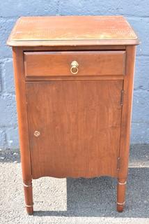 Vintage Wood Radio or  Victrola Cabinet by Walter Lears & Sons