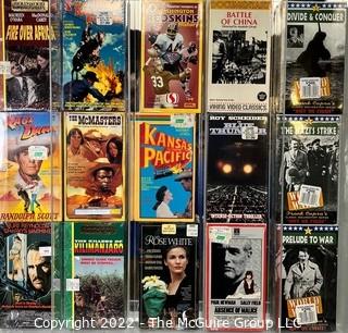 Sealed NIB Selection of VHS Video tapes