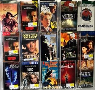 Sealed NIB Selection of VHS Video tapes 