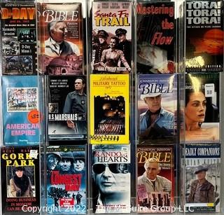 Sealed NIB Selection of VHS Video tapes 