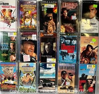 Sealed NIB Selection of VHS Video tapes 
