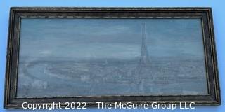 19th Century Paris 10 x 20"