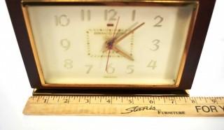 Mid Century Modern General Electric Telechron Clock Model 7HA188. No cord.  