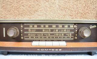 Graetz Komtess 1111E (1958) Radio Manufactured in Germany (untested) tube radio