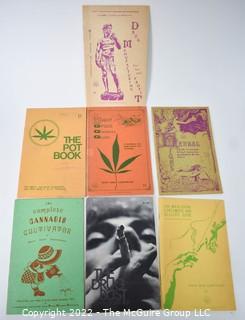 Seven (7) Paperback Booklets on the Growing of Marijuana and Cannabis 