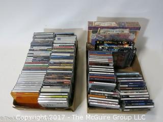 Large Assortment of CD's and DVD's 