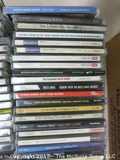 Large Assortment of CD's and DVD's 