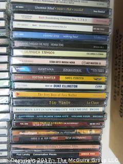 Large Assortment of CD's and DVD's 