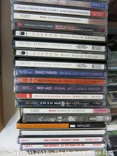 Large Assortment of CD's and DVD's 