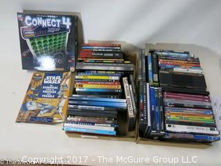 Assorted CD's, DVD's etc. 