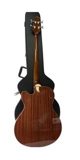 Jasmine ES 50C Acoustic Electric Bass in a TKL Lined Hard Carrying Case