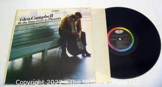 Vinyl record LP albums:   Selection of mixed titles: Glen Campbell, Rita Cooledge, Jim Ed Brown