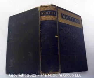 Selection of three books related to John Greenleaf Whittier