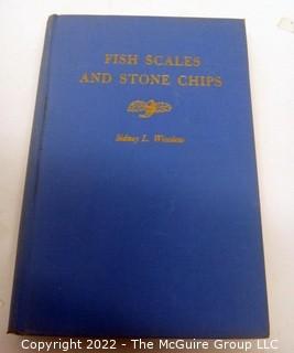 Selection of two author signed books: Christy by Catherine Marshall and Fish Scales and Stone Chips by Sidney Winslow 