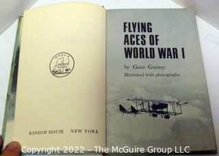 Vintage Boy's Adventure books: Four titles historical themes - Flying Aces