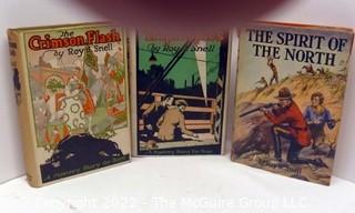 Vintage Boy's Adventure books: Three titles various themes by Roy J. Snell w/dust jackets