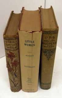 Vintage Girl's Adventure books: Three titles various themes incl Little Women