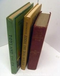 Vintage Children's Adventure books: Three titles various themes - Toyland Tales