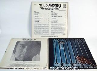 Vinyl record LP albums:   Selection of Neil Diamond titles