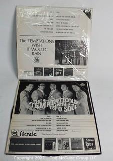 Vinyl record LP albums:   Selection of The Temptations titles