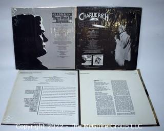 Vinyl record LP albums:   Selection of Charlie Rich titles