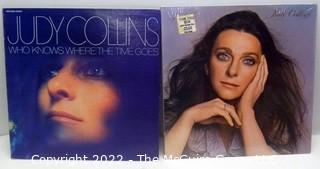 Vinyl record LP albums:   Selection of Judy Collins titles