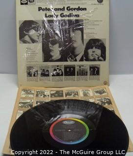 Vinyl record LP albums:   Selection of 60's folk titles: Peter & Gordon - Chad & Jeremy