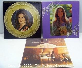 Vinyl record LP albums:   Selection of Bonnie Raitt titles