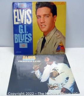 Vinyl record LP albums:   Selection of Elvis Presley titles