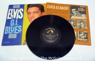 Vinyl record LP albums:   Selection of Elvis Presley titles