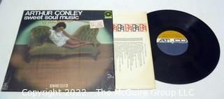 Vinyl record LP albums:   Selection of male soul titles: Arthur Conley & Chairman of the Board