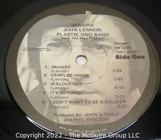 Vinyl record LP album:   record only no jacket - Imagine - John Lennon