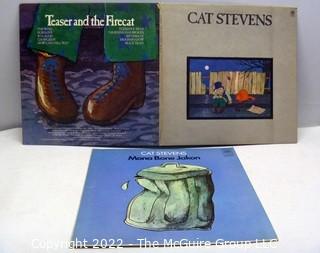 Vinyl record LP albums:   Selection of Cat Stevens titles