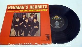 Vinyl record LP albums:   Selection of 60's pop/folk titles: Herman's Hermits (1st) & Mickey and Sylvia