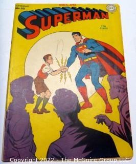 Vintage Golden Age Comic Book: Superman #33 Mar-Apr 1945 Very good mid-grade + condition. 