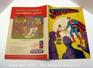 Vintage Golden Age Comic Book: Superman #33 Mar-Apr 1945 Very good mid-grade + condition. 