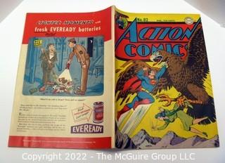 Vintage Golden Age Comic Book: Action Comics #82 March 1945 Very good mid-grade + condition.