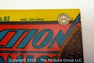 Vintage Golden Age Comic Book: Action Comics #82 March 1945 Very good mid-grade + condition.