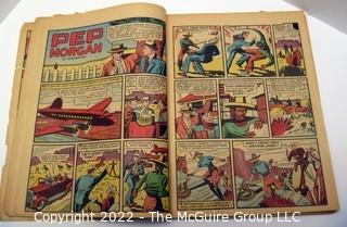 Vintage Golden Age Comic Book: Action Comics #17 1943 no cover, otherwise complete, poor-grade condition.