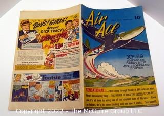 Vintage Golden Age Comic Book: Vol. 2 No. 8 March 1945 "Air Ace"