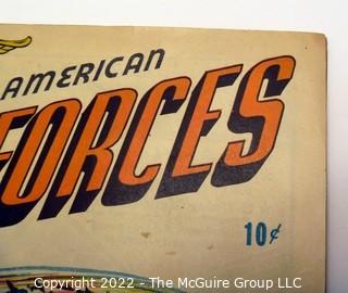 Vintage Golden Age Comic Book: The American Air Forces - Vol. 1 No. 2 Nov-Dec 1944