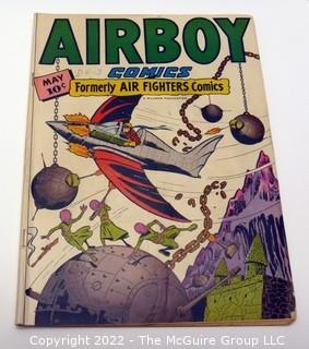 Vintage Golden Age Comic Book: Air Boy Comics (formerly Air Fighters Comics) Vol. 3 No. 4 May 1946 (early Heap appearance)