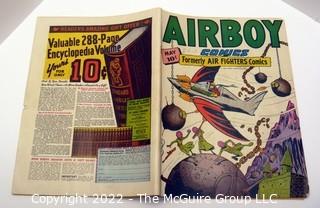 Vintage Golden Age Comic Book: Air Boy Comics (formerly Air Fighters Comics) Vol. 3 No. 4 May 1946 (early Heap appearance)