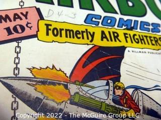 Vintage Golden Age Comic Book: Air Boy Comics (formerly Air Fighters Comics) Vol. 3 No. 4 May 1946 (early Heap appearance)