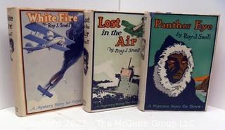 Vintage Boy's Adventure books: Three titles by Reilly & Lee w/dust jackets