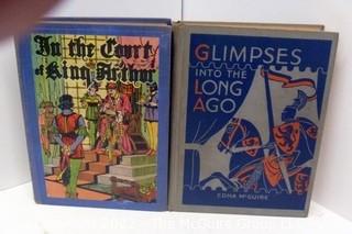 Vintage Children's Adventure books: Two titles  historical themes - Knights