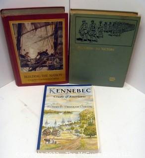 Vintage history books: Three titles  historical themes - Charles Carelton  Coffin & Robert T. Coffin