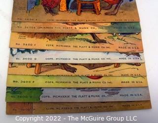 Selection of Eight Early Children's story books (1939) Platt & Munk A-H Uncle Wiggily Series