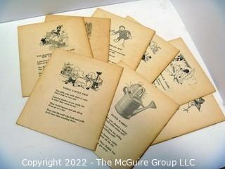 Selection of Eight Early Children's story books (1932) Platt & Munk A-H Little Black Sambo